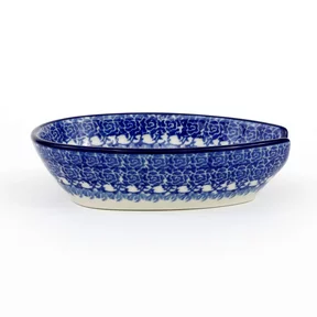Podstawka pod łyżkę 381 12/8,5cm <br> 3277X Kwiat ostróżki